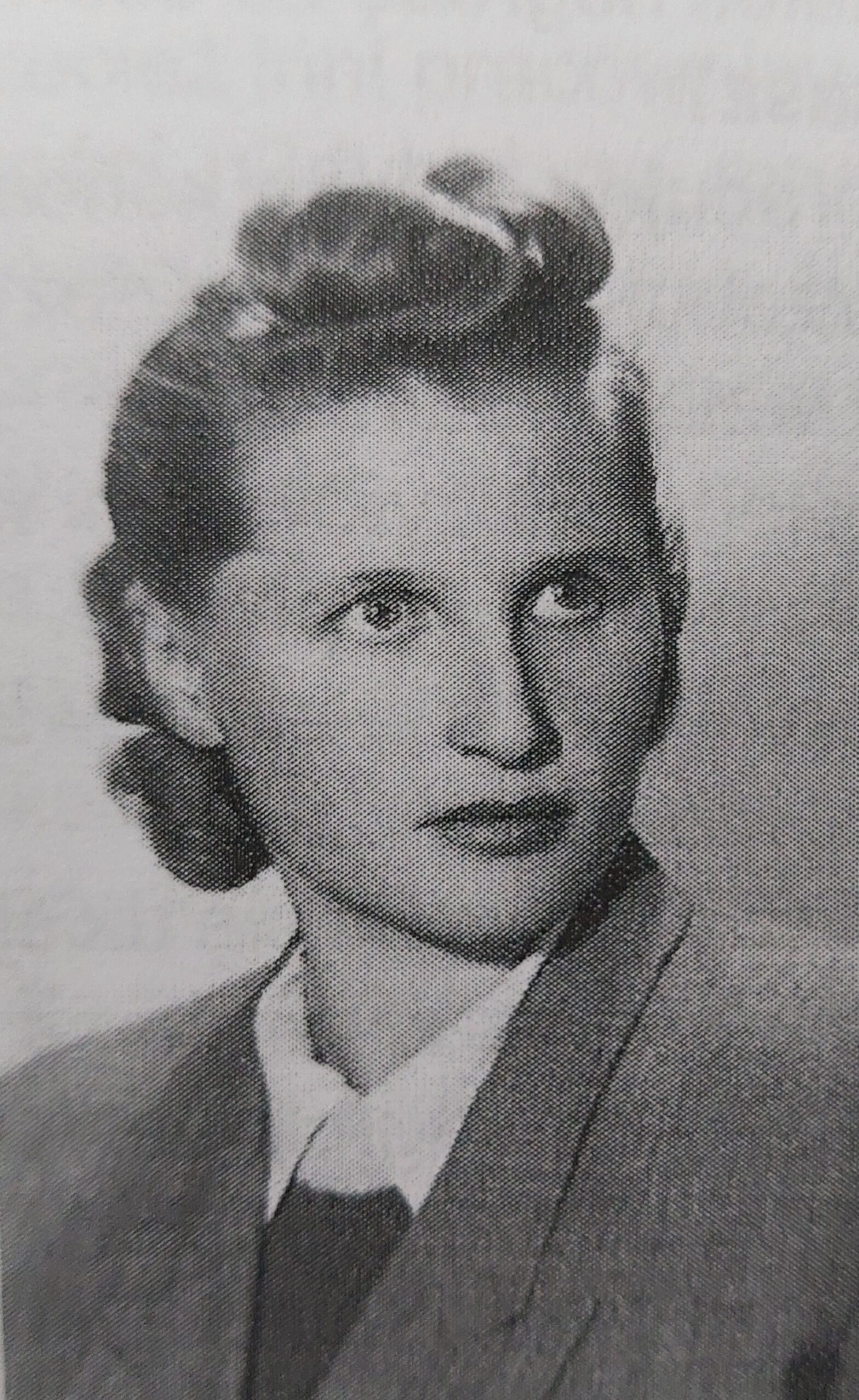 Hanna Lebedowicz (1957) Fotografia pochodzi z książki prof. Marii Holstein Beck (Życie streszczone 1923-2013)