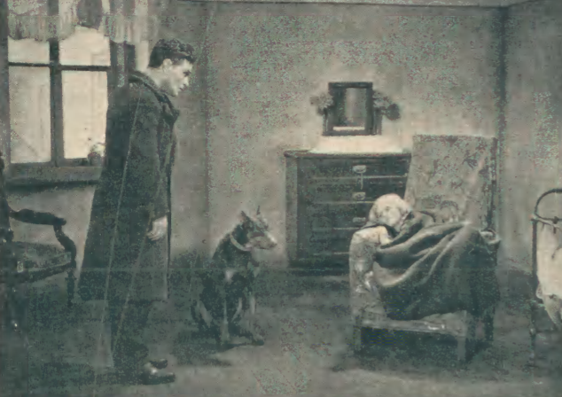 A. Dymasza B. Wywerkówna w filmie ABC miłości (Świat, nr 8, 1935)