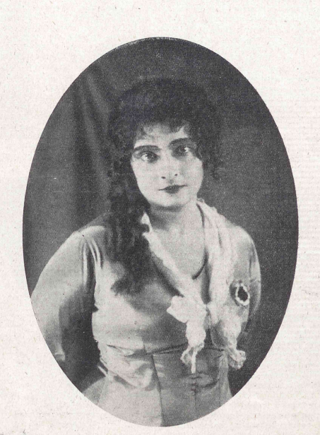 Adelina Czapska w operze Andrzej Chenier T. Wielki Warszawa (Świat nr 8, 1925)