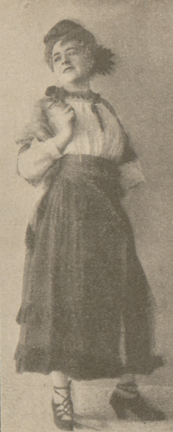Aleksandra Szafrańska Carmen (Opera Warszawska) (Świat 1920, nr 22)