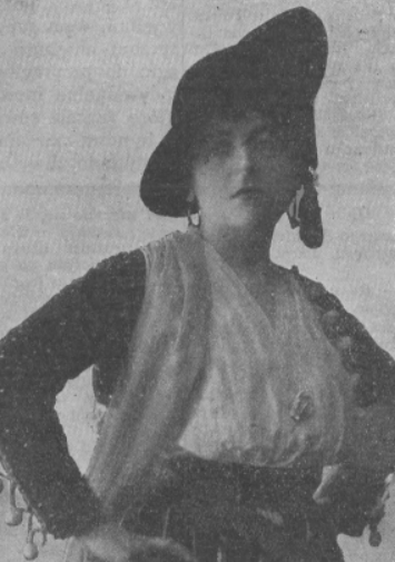 Aleksandra Szafrańska (Tydzień radiowy, nr 15 , 1928)