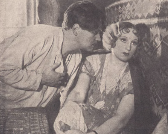 Alma Kar, Eugeniusz Bodo w filmie Zabawka (Ilustracja polska nr 43, 1933)