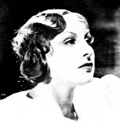 Alma Kar w filmie Panienka z post restante (1935)