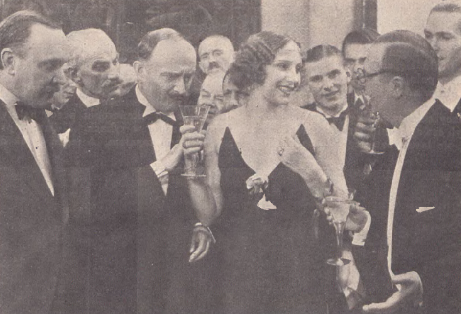 Alma Kar w filmie Zabawka (Ilustracja Polska nr 45, 1933)