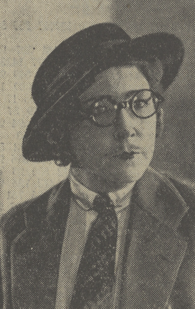 Amelia Rotter Jarnińska w sztuce R. H. Inżynier T. Narodowy Warszawa (Kurier czerwony nr 217, 1932)