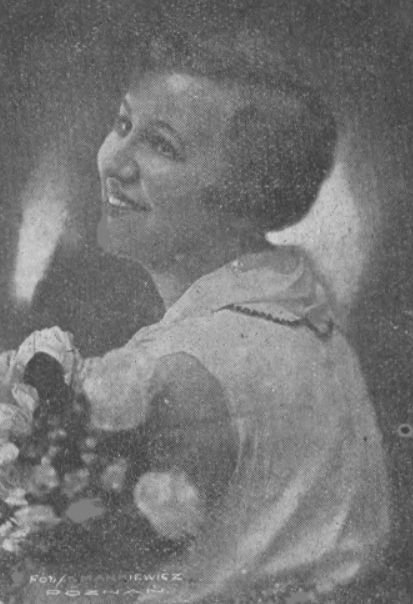 Aniela Szlemińska (Tydzień radiowy nr 27,1929)