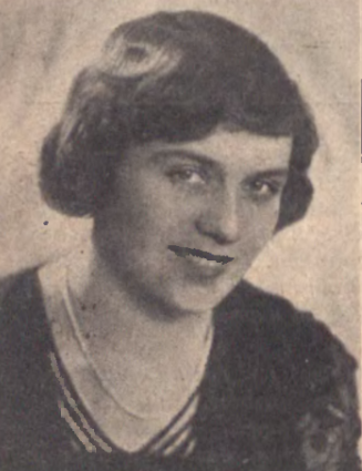 Aniela Tomkiewiczówna (Ilustracja polska nr 33, 1932)