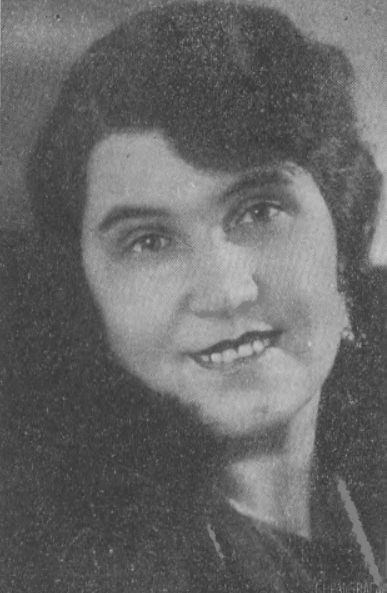 Anna Gadomska (Tydzień radiowy nr 15,1928)