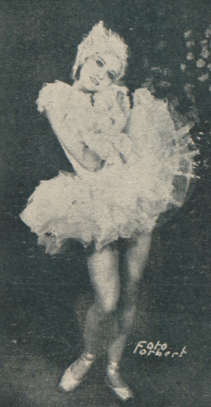 B. Karczmarewicz (Colombina) Opera Warszawska (Świat, nr 51, 1934)