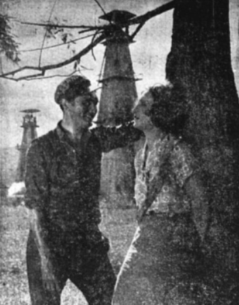 B. Orwid J. Marr w filmie Szyb L-23 (ABC nr 39, 7 luty 1932)
