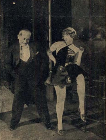 B. Samborski i M. Modzelewska w sztuce Broadway (T. Polski Warszawa, 1928)