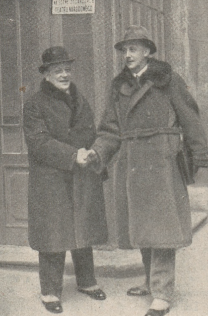 B. Samborski i S. Miłaszewski (Świat, nr 50, 1931)