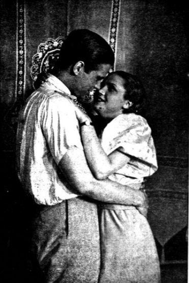 Barbara Gilewska Witold Zacharewicz w filmie Nie miała baba kłopotu (1935)
