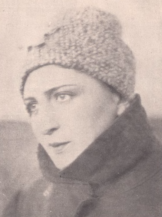 Barbara Orwid w filmie Gwieździsta eskadra (Wielkopolska Ilustracja nr 15, 1930)