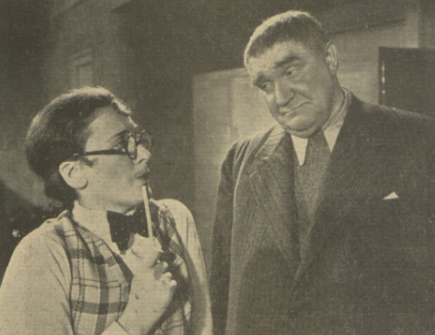 D. Kalinówna i S. Gucki w filmie Tajemnica panny Brinx (1936)