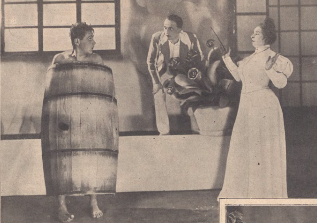 E. Bodo, J. Rudnicki, H. Sulima w sztuce Jim i Jill T. Polski Warszawa (Ilustracja polska nr 36, 1932)