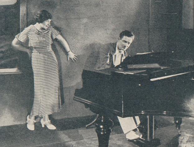 E. Kuncewiczówna D. Damięcki w sztuce Igraszki muzyczne T. Nowy Warszawa (Świat, nr 47, 1934)