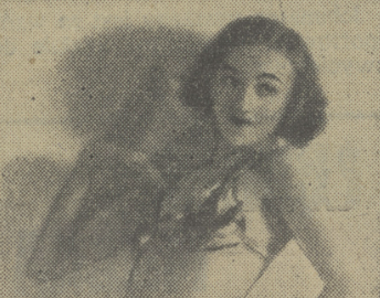 Ela Antoszówna (Dobry wieczór! Kurier czerwony nr 9, 1933)