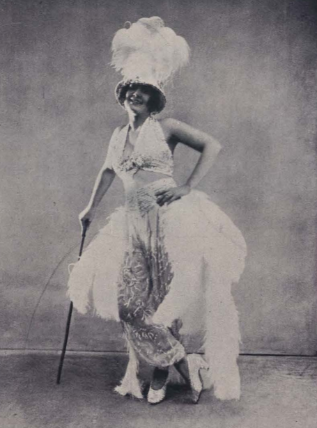 Elna Gisted w operetce Hinduska T. Nowości Warszawa 1924