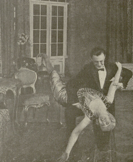Elna Gistedt Kazimierz Dembowski w operetce Clo Clo T. Nowości Warszawa (Ilustracja nr 11, 1925)