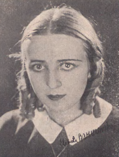 Elżbieta Barszczewska (Ilustracja Polska nr 20, 1937)