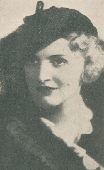 Ewa Erwicz (Świat, nr 1, 1934)