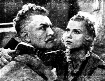F. Brodniewicz i M. Bogda w filmie Pan Twardowski (1936)