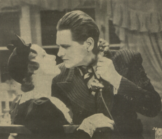H. Grossówna i E. Bodo w filmie Piętro wyżej (1937)