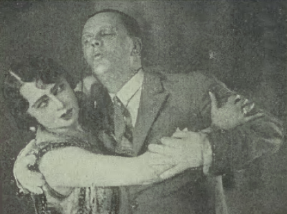 H. Larys-Pawińska i J. Leszczyński w sztuce Panna Marcelina T. Letni Warszawa (Świat, nr 16, 1927)