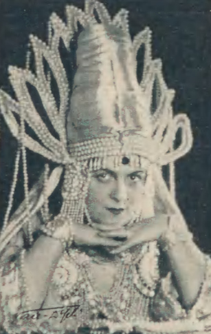 H. Lipowska w operze Poławiacze pereł Opera Warszawska (Świat, nr 8, 1935)