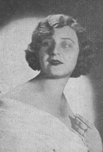 Halina Dudiczówna (Tydzień radiowy nr 27, 1929)
