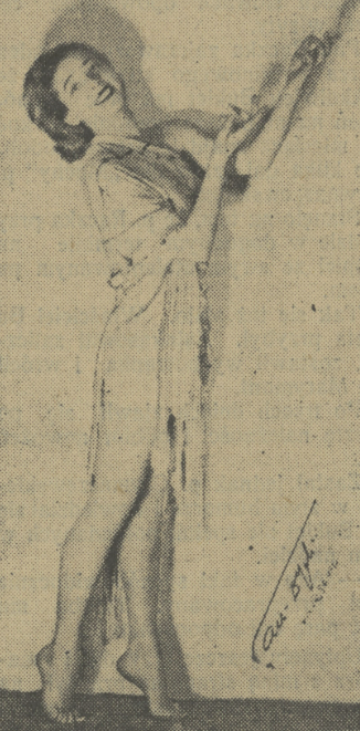 Halina Radlińska (Dobry wieczór! Kurier warszawski nr 175, 1935)