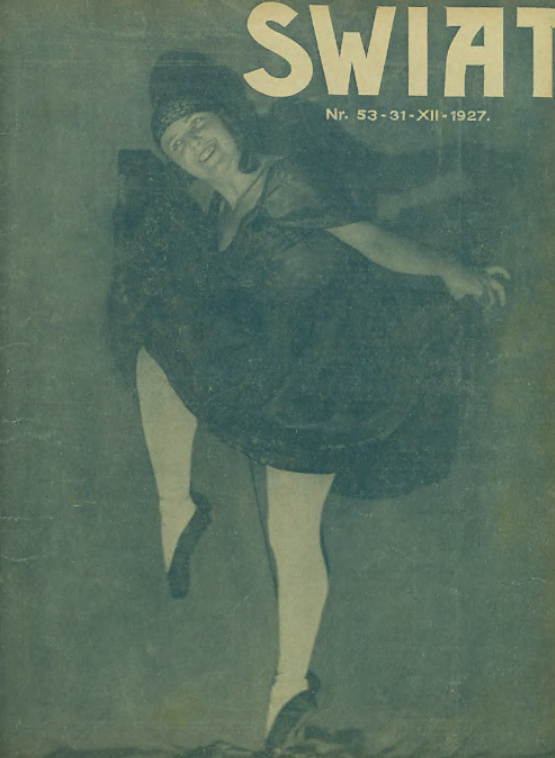 Halina Szmolcówna (Świat nr 53, 1927)