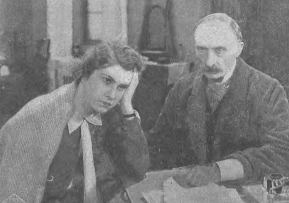 Hanna Daszyńska Ludwik Fritsche w filmie Moralność pani Dulskiej (Łódź w ilustracji nr 14, 1930)