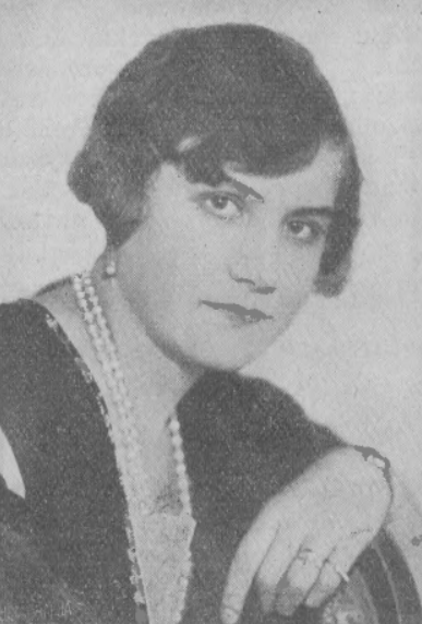 Hanna Wańska (Tydzień radiowy nr 34 , 1929)