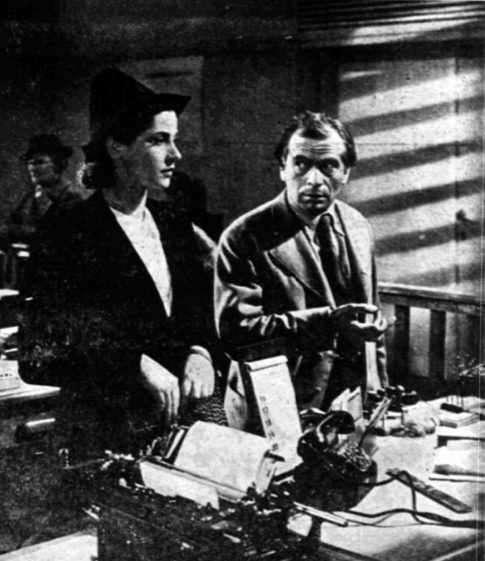 Helena Grossówna i Jacek Woszczerowicz w filmie Testament profesora Wilczura (1939)