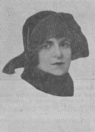 Helena Lipowska (Tydzień radiowy nr 33, 1928)