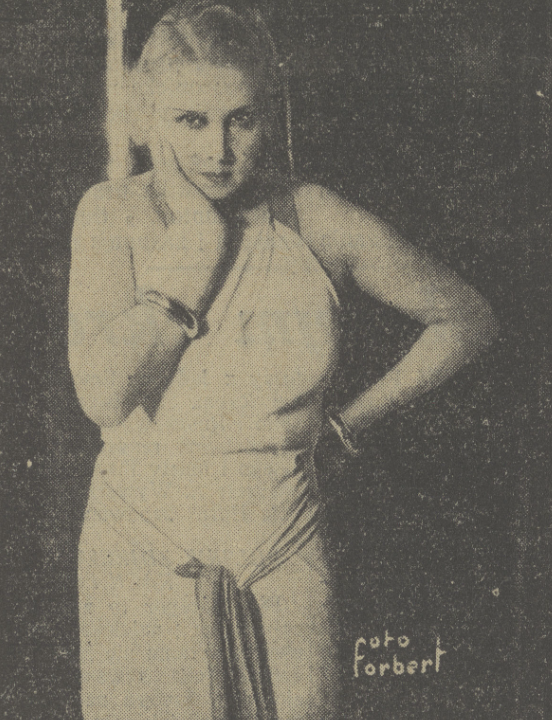 Helena Makowska (Dobry wieczór! Kurier czerwony nr 265, 1933)