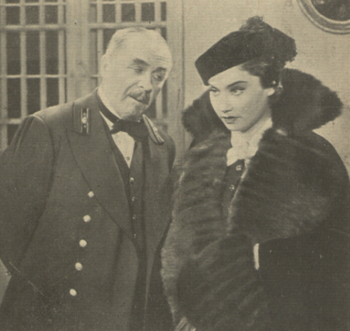 I. Eichlerówna K. Junosza-Stępowski w filmie Róża (1936)