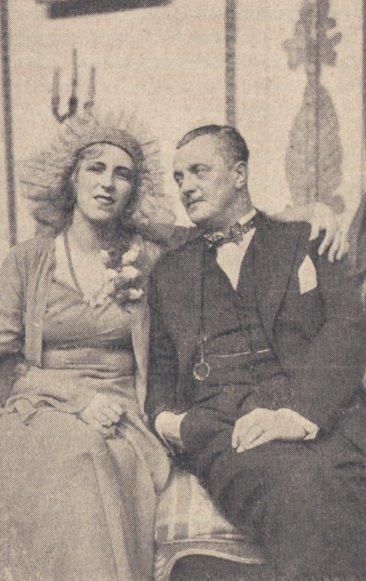 I. Leszczyńska i J. Leszczyński w sztuce Papa T. im. Słowackiego Kraków (Świat, nr 43, 1930)