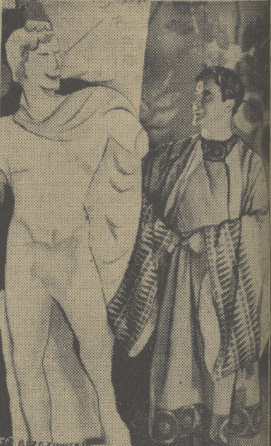 Igo Sym w operze komicznej Piękna Galatea T. Banda Warszawa (Dobry Wieczór! Kurier czerwony nr 40, 1933)