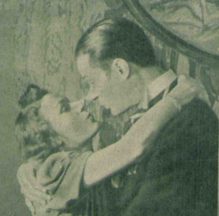 Ina Wolska i Zbigniew Rakowiecki w operetce Imieniny dziadzi w kabarecie Złoty Ul (Warszawa, 1942)