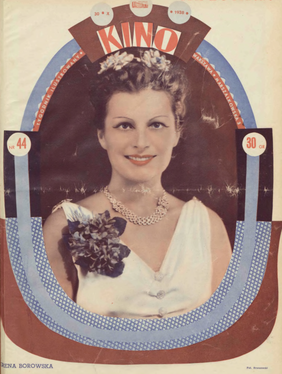 Irena Borowska (Kino, nr 44, 1938)