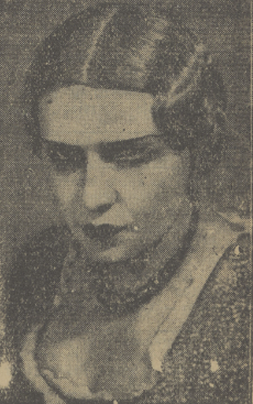 Irena Grywińska (Dobry Wieczór! Kurier Czerwony nr 283, 1933)