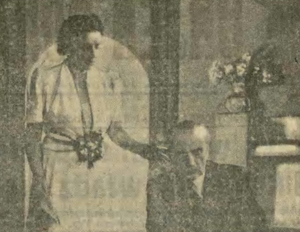Irena Grywińska i Karol Adwentowicz w sztuce Rodzeństwo Thierry T. Kameralny Warszawa (Dziennik poranny nr 350, 1938)