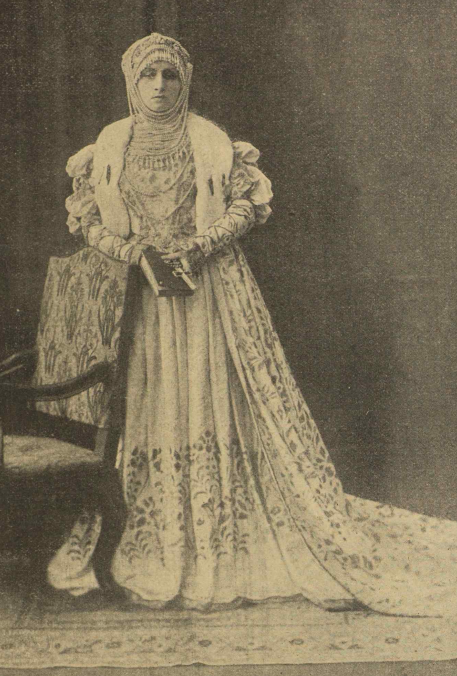 Irena Solska w roli Ofelii (Świat, nr 21, 1919)