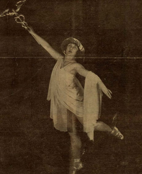 Irena Szymańska primabalerina Opery Warszawskiej (1927)