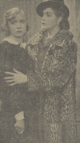 J. Andrzejewska M. Gorczyńska w filmmie Moi rodzice rozwodzą się (Dobry wieczór! Kurier czerwony nr 17, 1939)