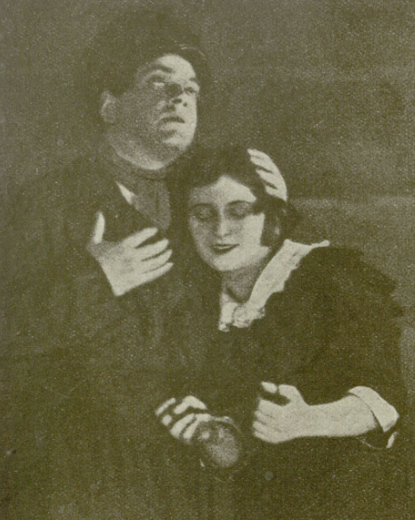 J. Bonecki, S. Olska w sztuce Śpiewak własnej niedoli T. im. Bogusławski Warszawa (Ilustracja nr 27, 1925)