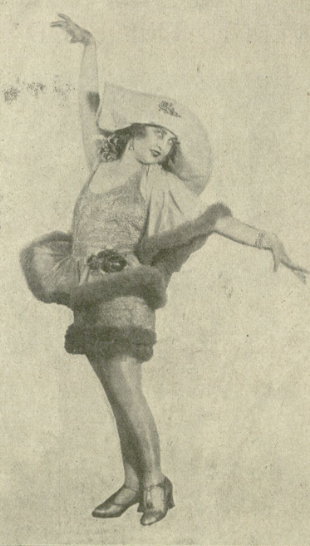 J. Madziarówna (Ilustracja nr 30, 23 lipca 1927)